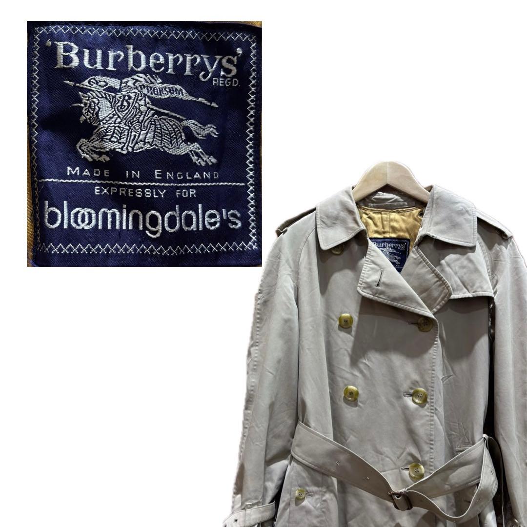 古着　Burberrys ベージュ トレンチコート　英国製