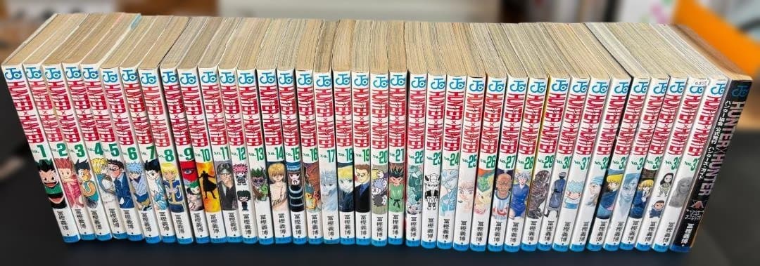 HUNTER×HUNTER　1～37巻セット(ハンターズ・ガイド付)