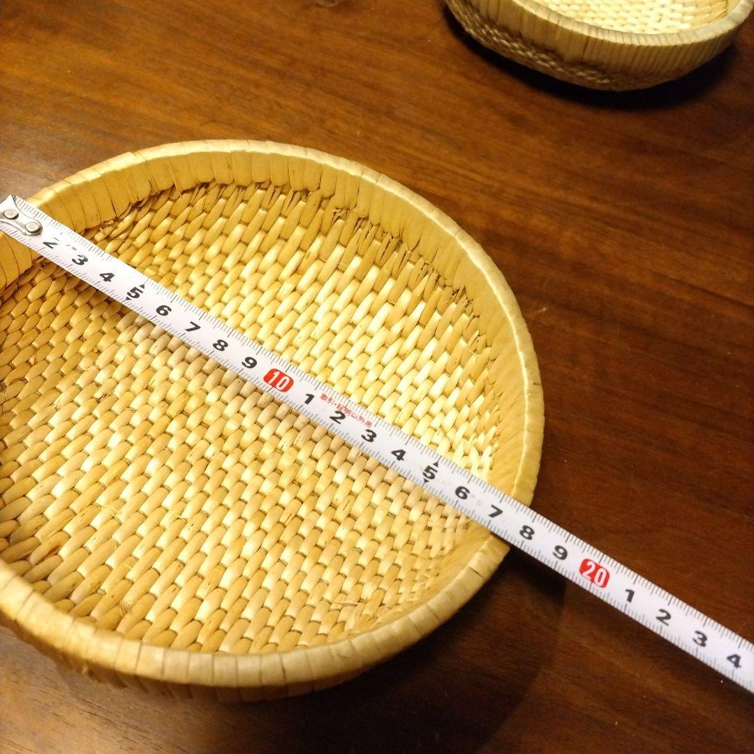 柳行李弁当箱飯行李 工芸品 大小２個