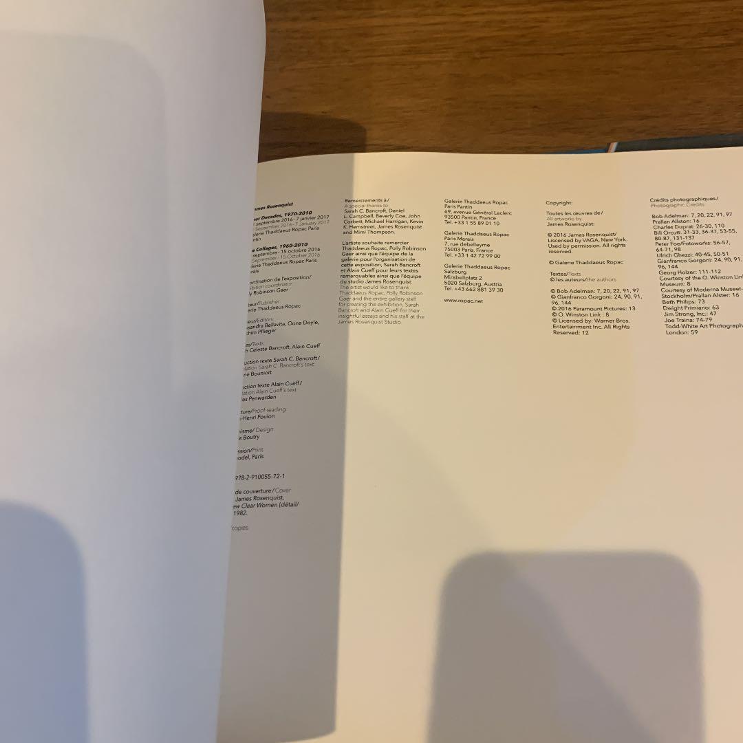 James.rosenquist  1970-2010 洋書 アート