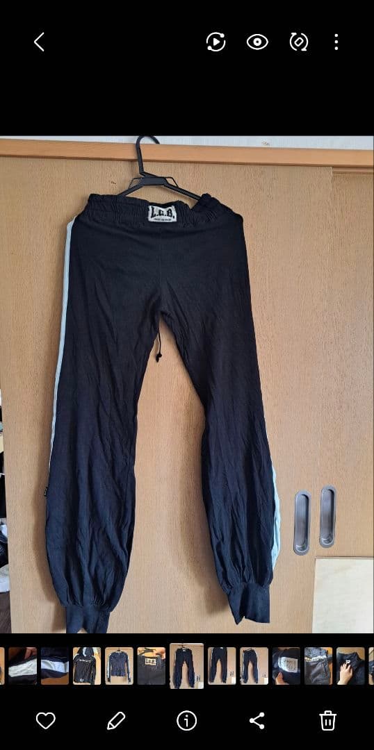 s*a様 L.C.B. フード付きジップアップパーカーとパンツセット