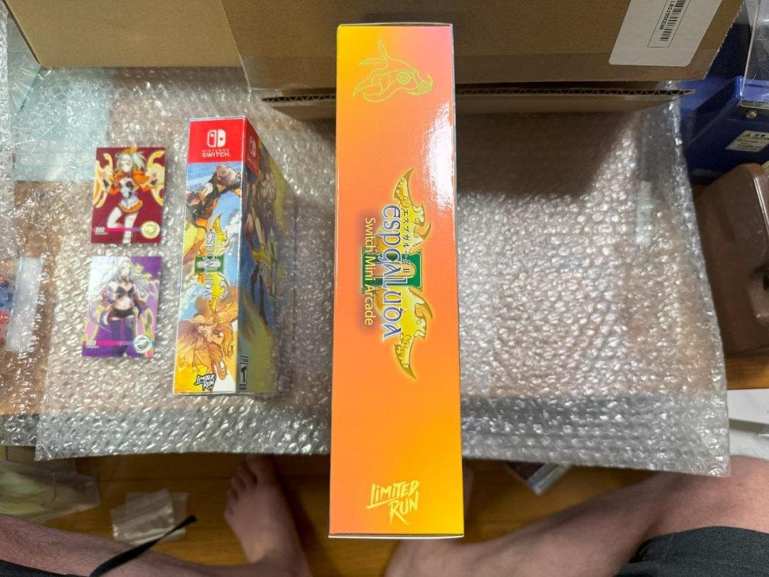 SW エスプガルーダ II 北米限定版+アーケードレプリカ+カード2枚 未開封