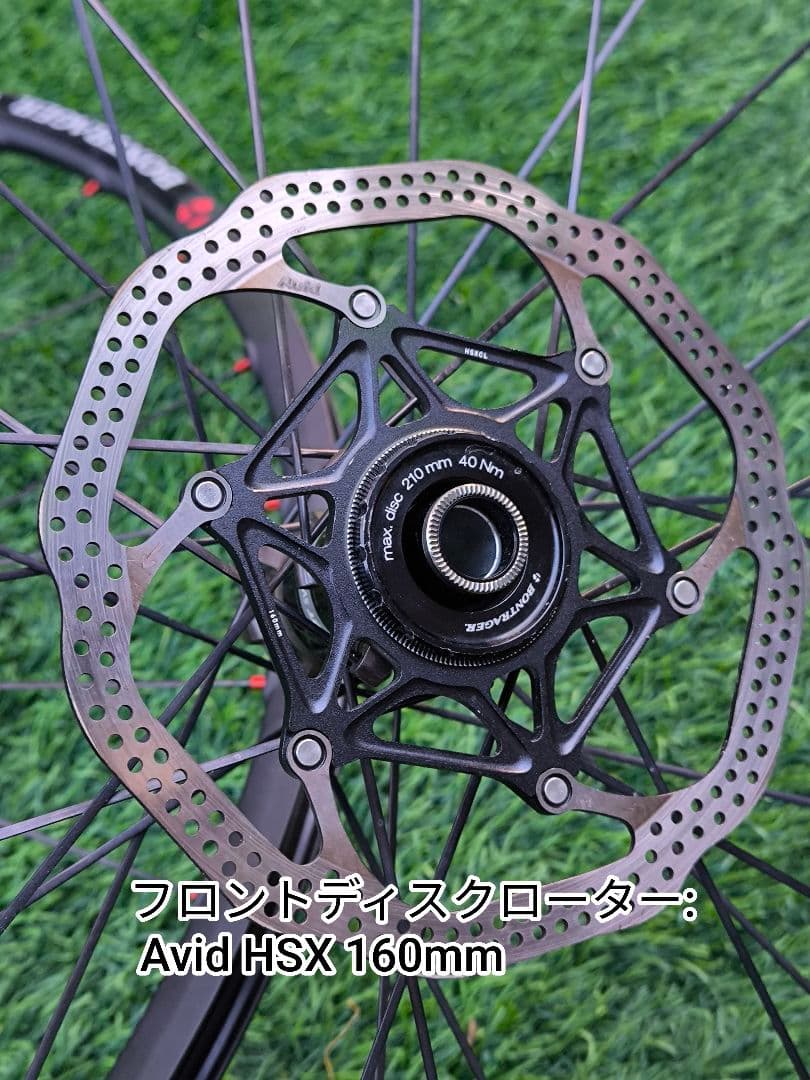 ボントレガー ホイール RXL ハブ DT Swiss 前後セット