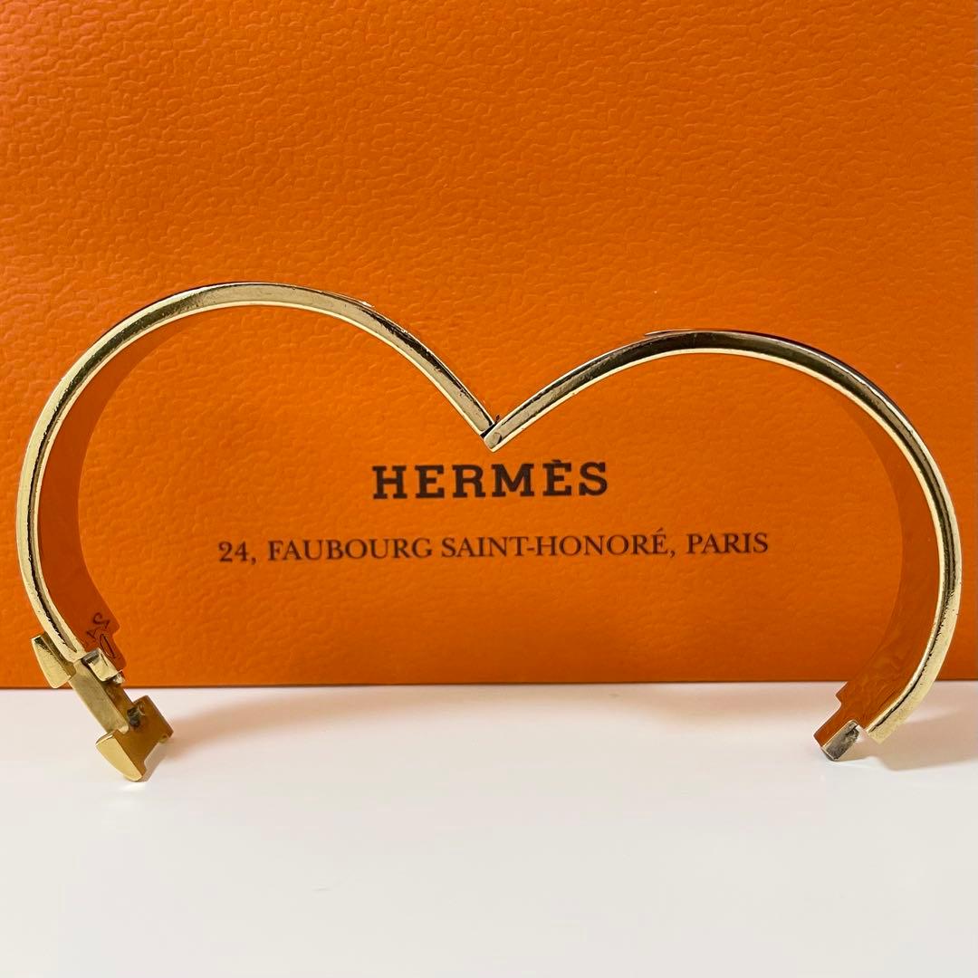 お*か様 【最終値下】エルメス クリックH クリッククラック バングル ブラック