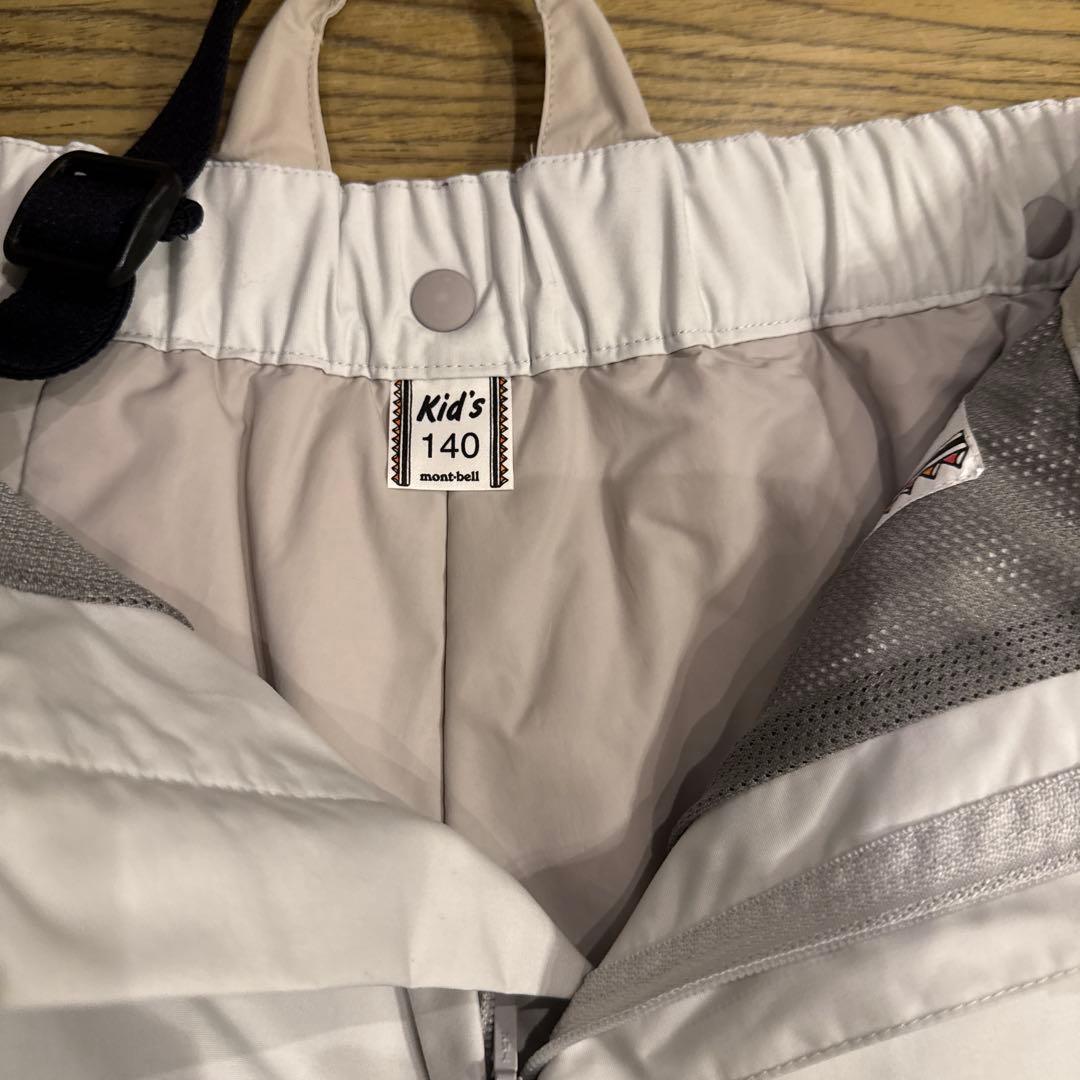 モンベル　子供用スキーウェア 140サイズ 125cm〜145cm対応