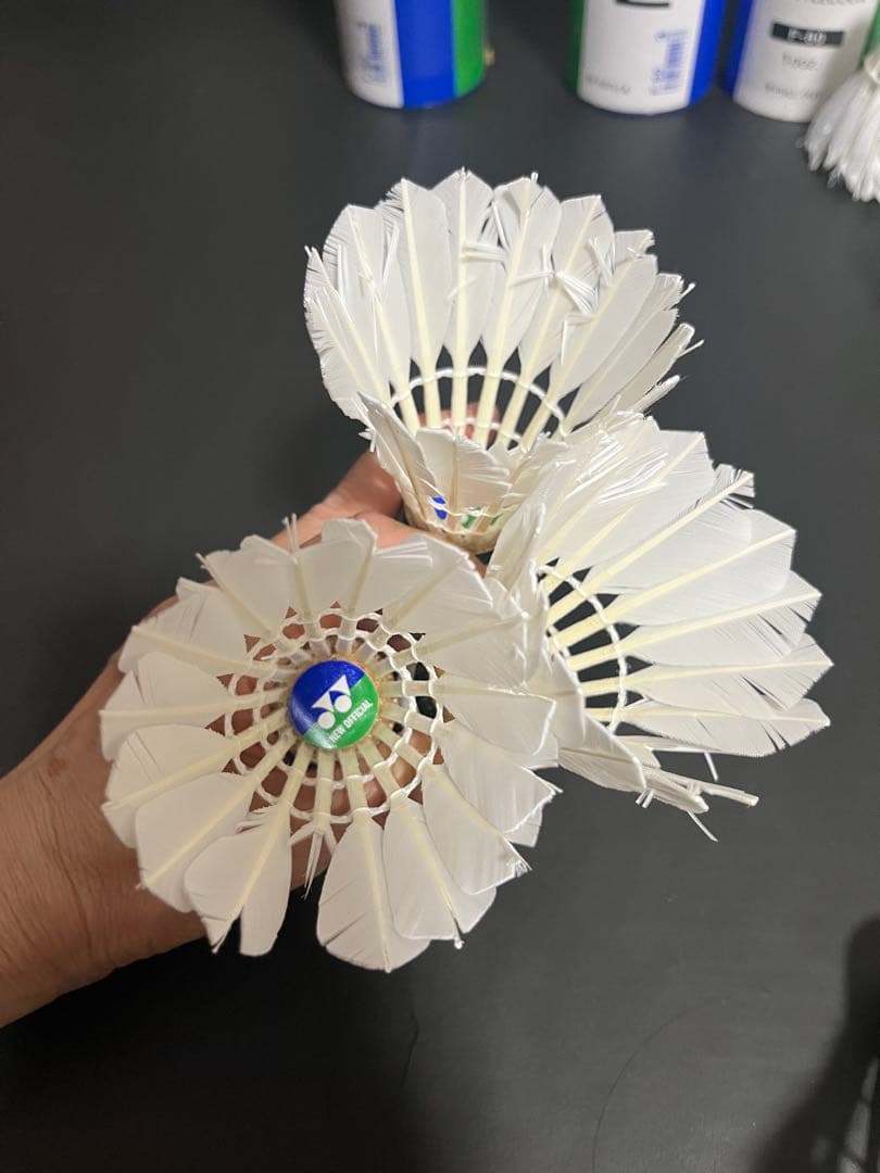 し*ー様 バドミントン中古シャトル　ニューオフィシャル120球➕エアロセンサ70