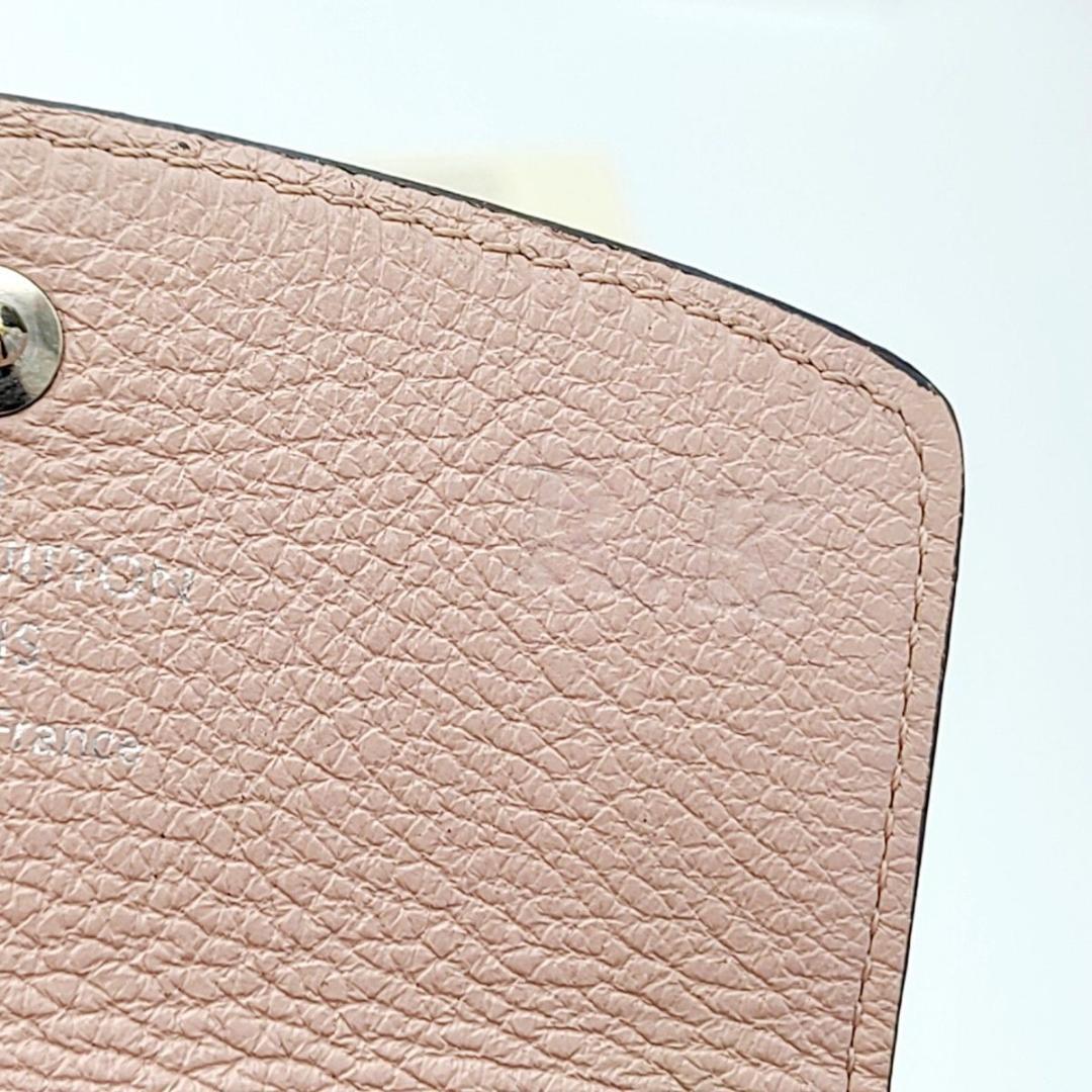 ルイヴィトン マヒナ モノグラム キーケース ミュルティクレ4 ピンク