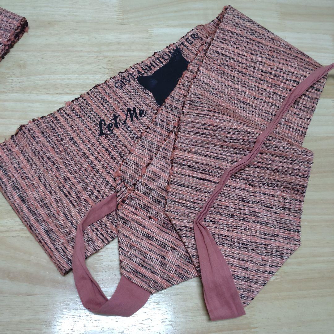 は*ん様 本を読む黒猫さん♥胴回りデザインあり♥二部式作り帯付け帯♥格安スタート