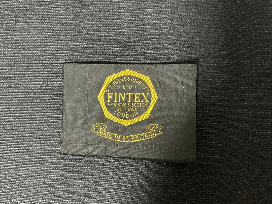 「FINTEX」スコッチウール スーツ生地　イギリスmade