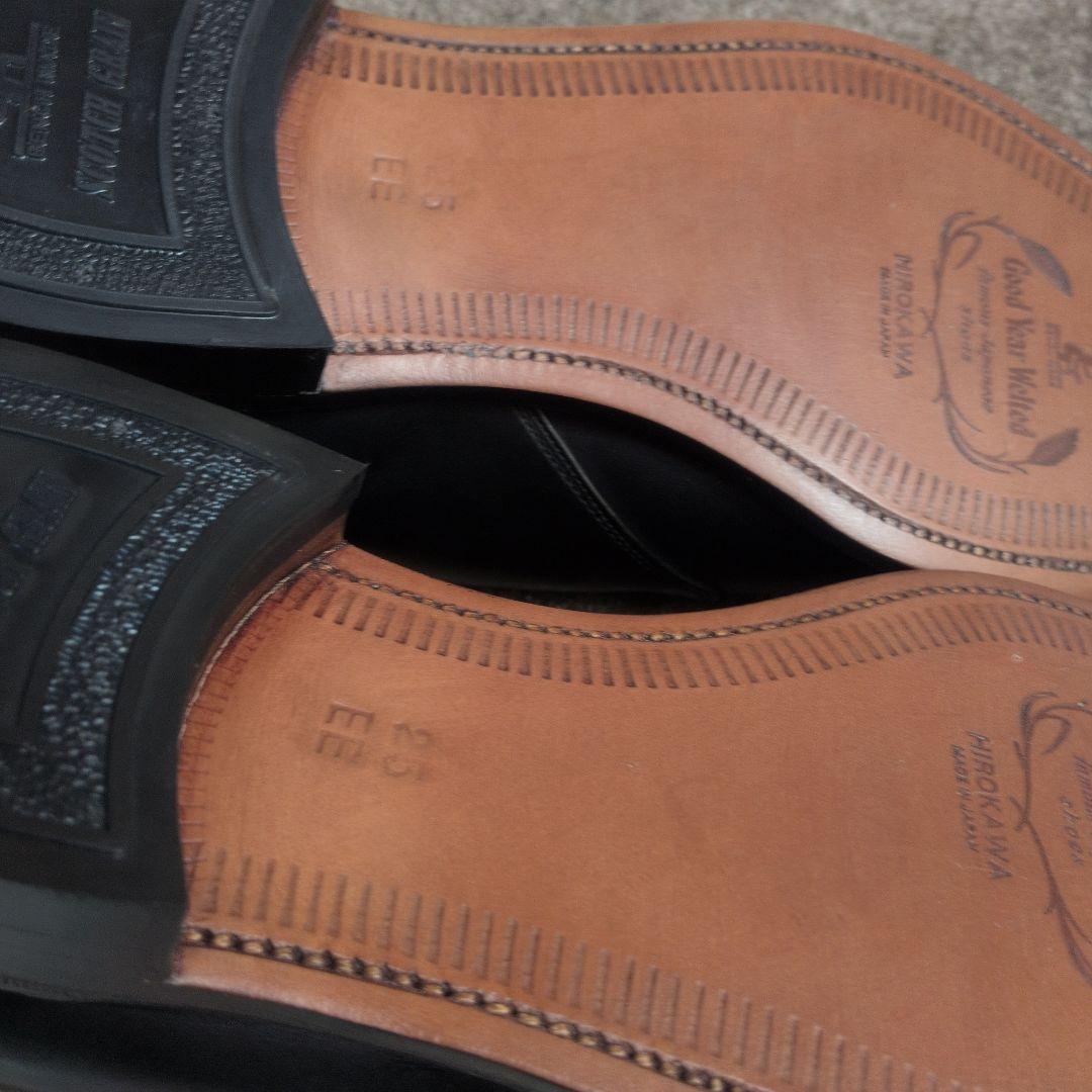 【美品✨SCOTCH GRAIN✨2E✨25cm】レザー ビジネス シューズ 黒