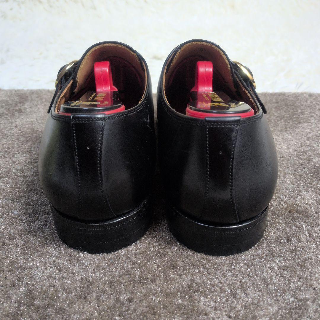 【美品✨SCOTCH GRAIN✨2E✨25cm】レザー ビジネス シューズ 黒