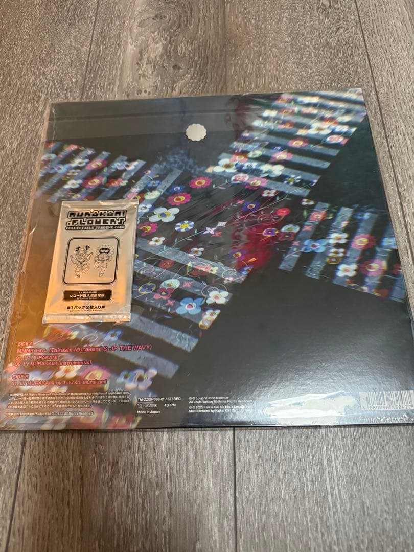 新品「LV MURAKAMI」 MNNK Bro. レコード 村上隆カード付き