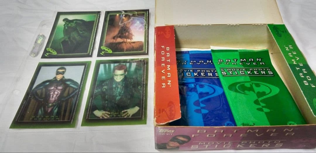 バットマンフォーエヴァー　海外版　ステッカー 85枚　ボックス付き