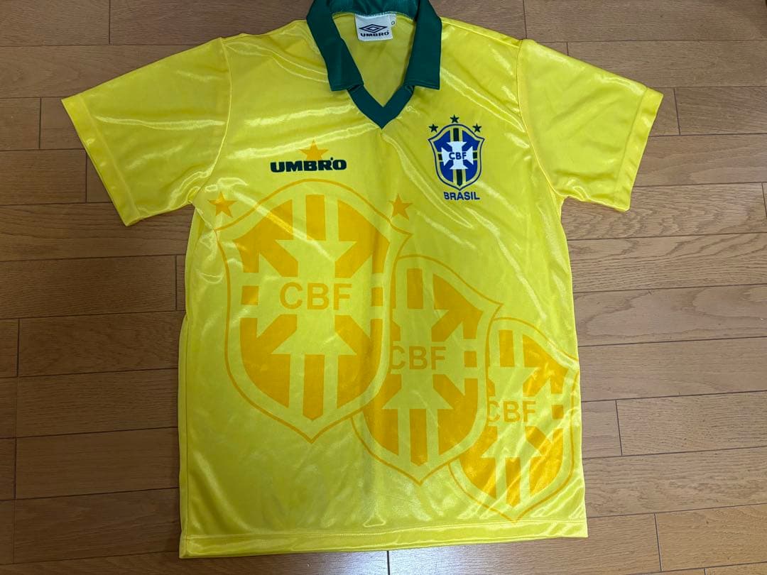 UMBRO サッカー ブラジル代表 シャツ Gサイズ
