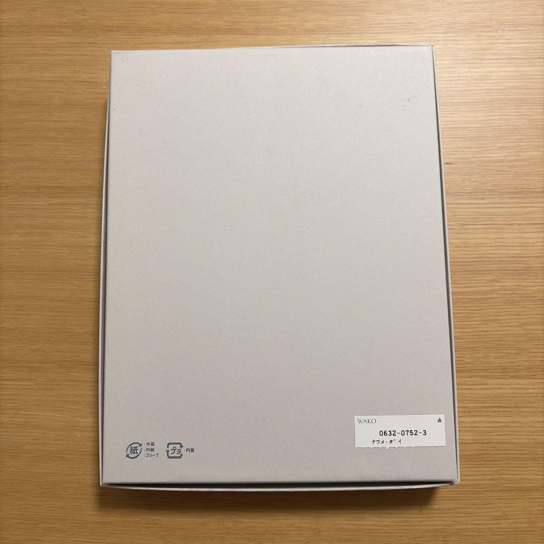 【新品未使用箱付き】WAKO シルバーフォトフレーム　ナワメ　ロジウム仕上げ