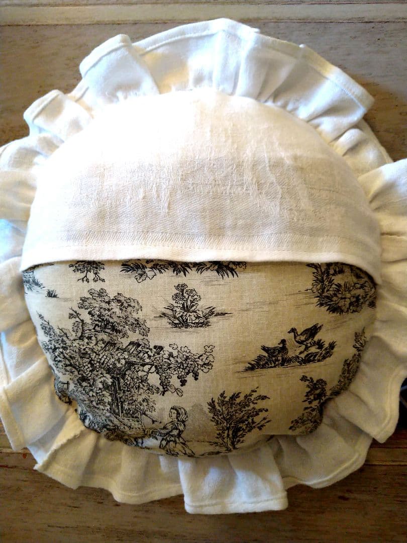 ※maki様おまとめオーダー※フランスアンティーク　トワルドジュイ　クッション