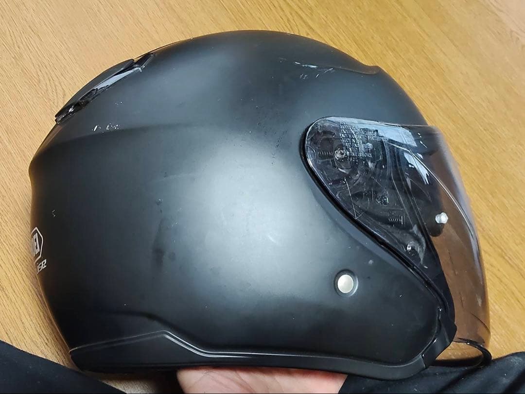 SHOEI J-Cruise マットブラック ヘルメット XLサイズ