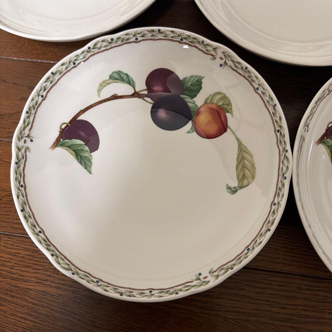 ノリタケ　ロイヤルオーチャード　１９㎝スープ皿５枚