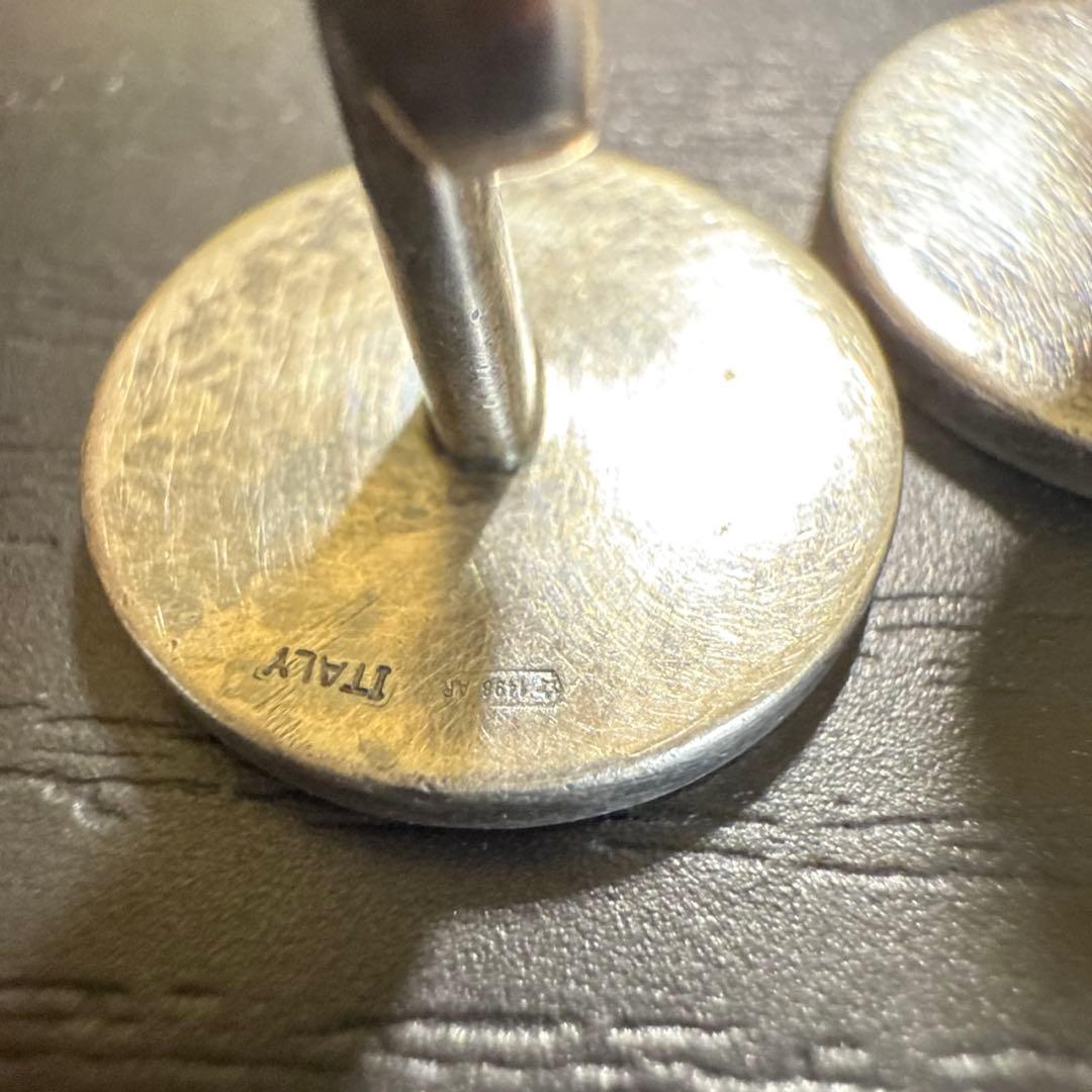 BVLGARI ブルガリ　オニキス/Ag925スターリングシルバーカフス　美品