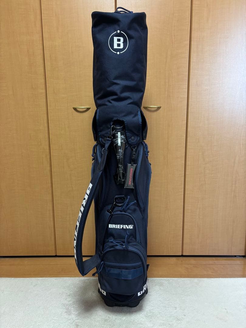 BRIEFING GOLF ブリーフィングゴルフ　CR-5キャディバッグ極美品
