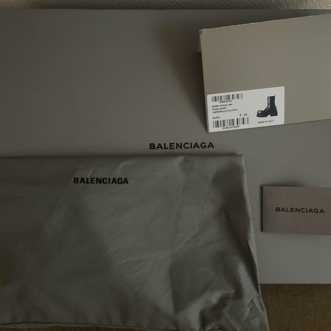 うめうめBALENCIAGA stomper boots 40 値下げ可能