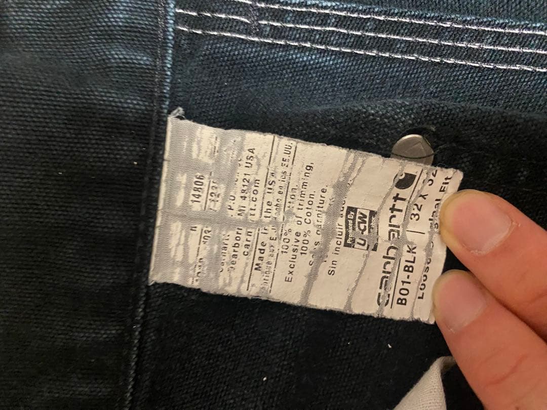 Carhartt B01 ダブルニーパンツ