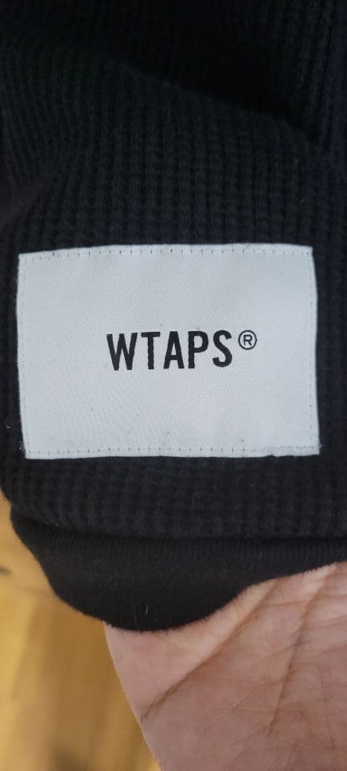 トップス 20SS WTAPS WAFFLE LS TEE. COTTON BLACK