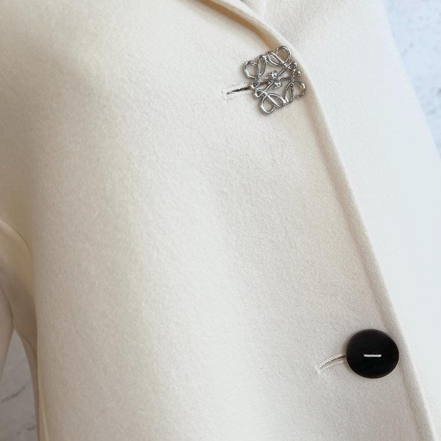 未使用★LOEWE★カシミヤウール★ダブルフェイス★コート