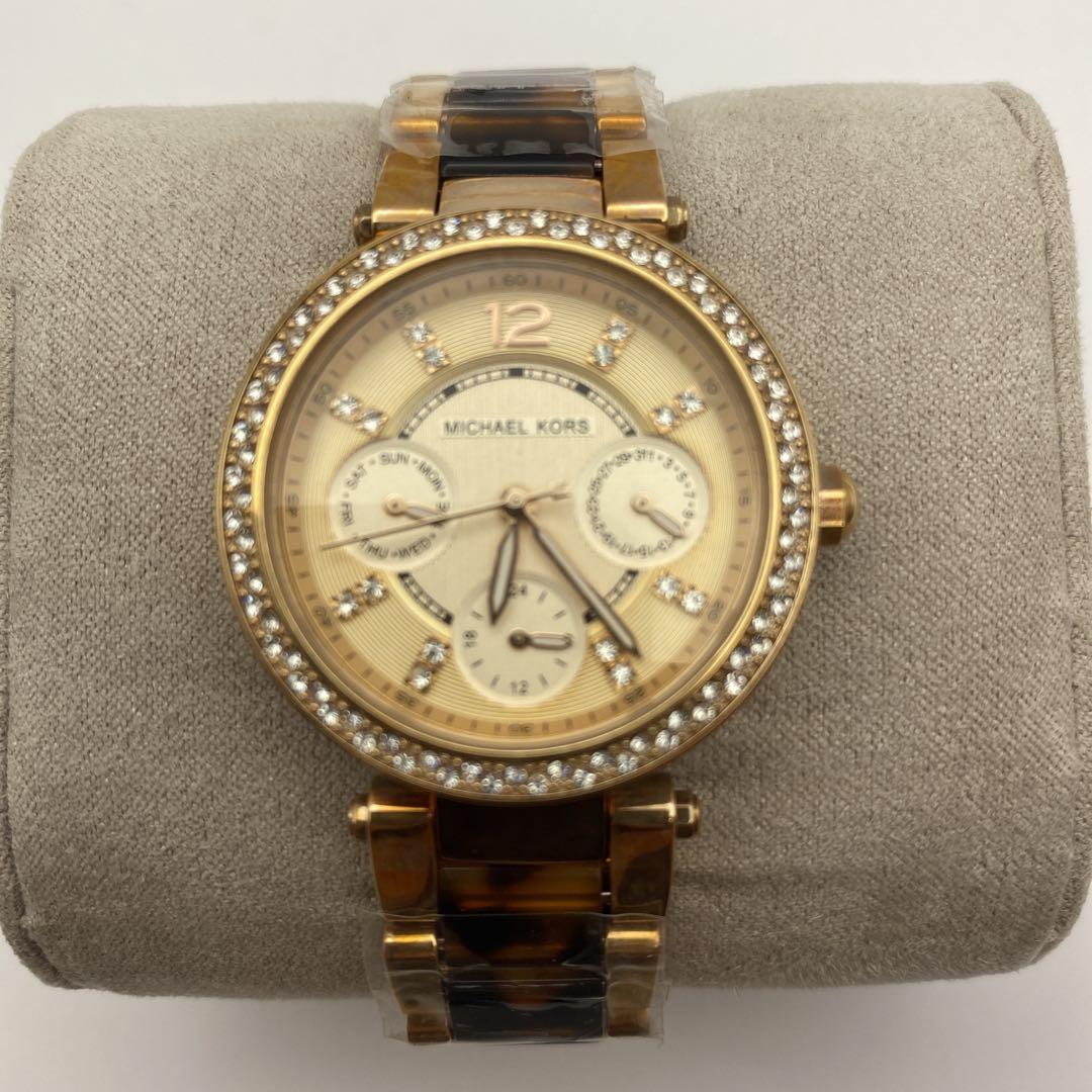★新品未使用品★MICHAEL KORS 腕時計 ゴールド 稼働品 MK5841