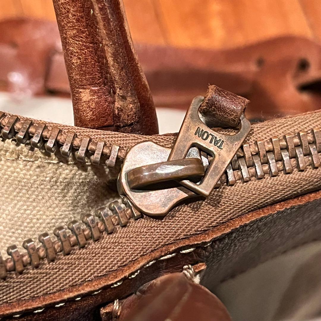 s*c様 RRL キャンバス×レザー 2WAY BAG ヘルメットバッグ