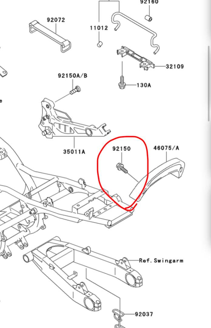 ゼファー750 純正外装キット
