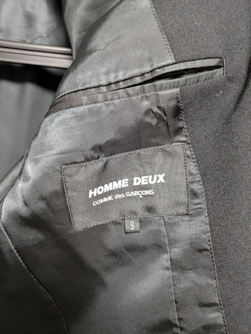 COMME des GARCONS HOMME DEUX スーツ上下 黒 S