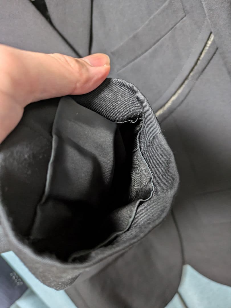 COMME des GARCONS HOMME DEUX スーツ上下 黒 S