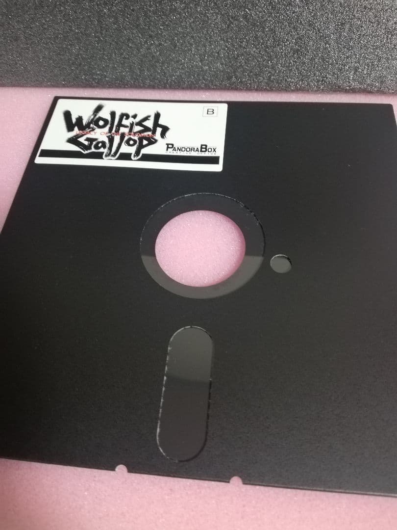 【PC-9801用ソフト】　ウルフィッシュ・ギャロップ　ソロモンの遺産