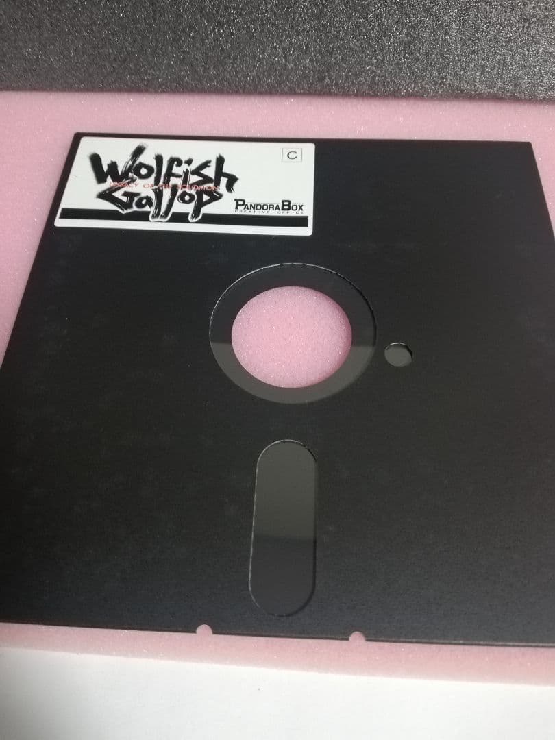 【PC-9801用ソフト】　ウルフィッシュ・ギャロップ　ソロモンの遺産