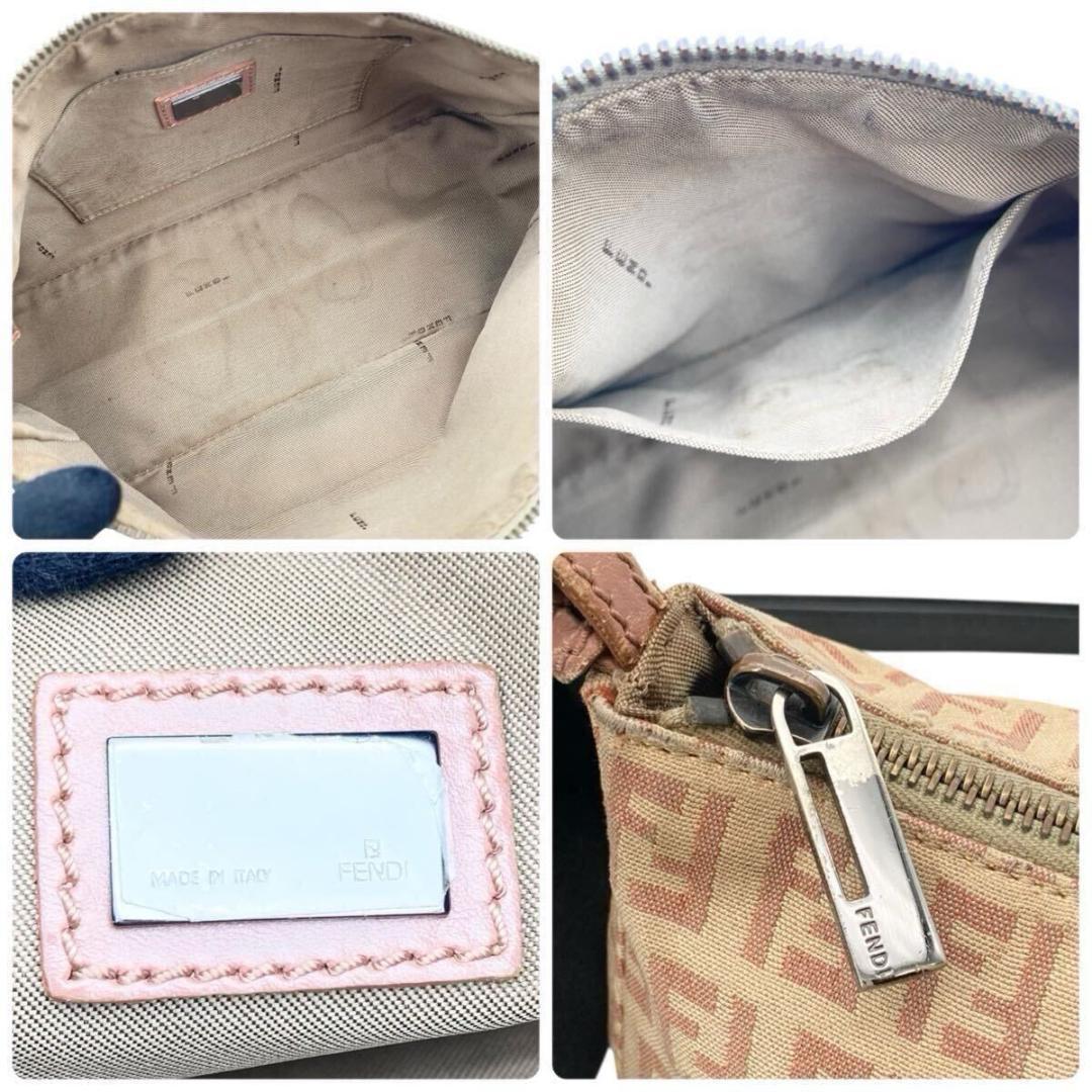 ヴィンテージ フェンディ ズッキーノ キャンバス 2way ショルダーバッグ