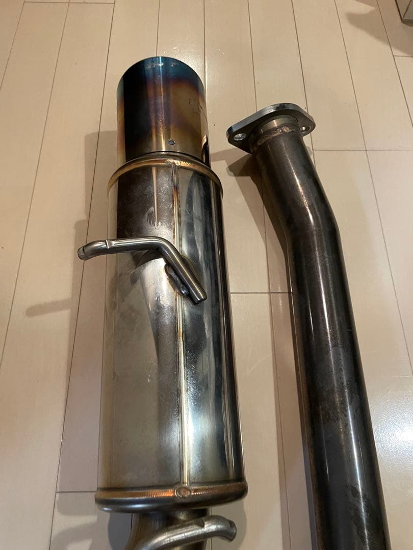 gr86 brz ロッソモデロ　中間ストレートマフラー