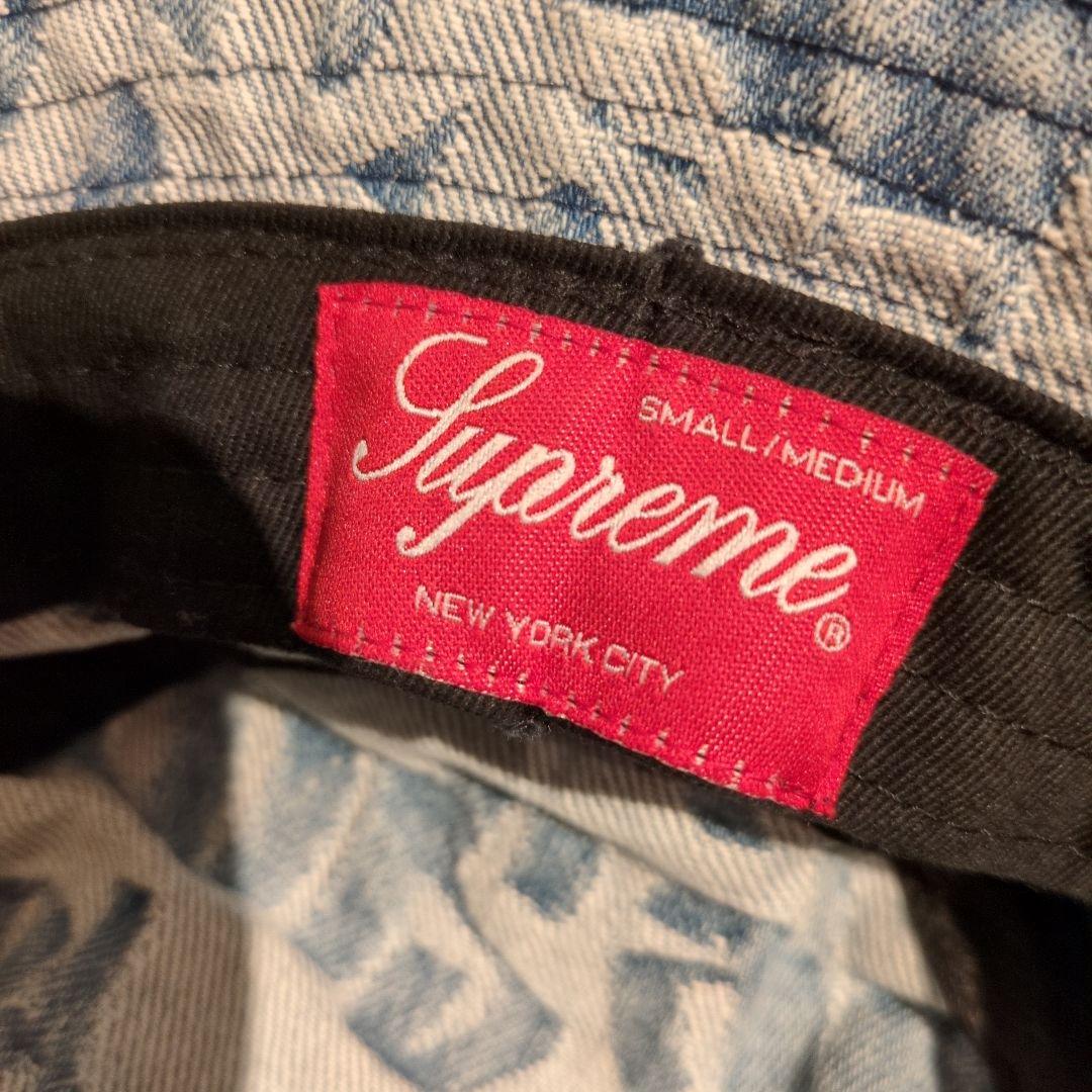 は*ど様 Supreme シュプリーム　デニム バケットハット S/M
