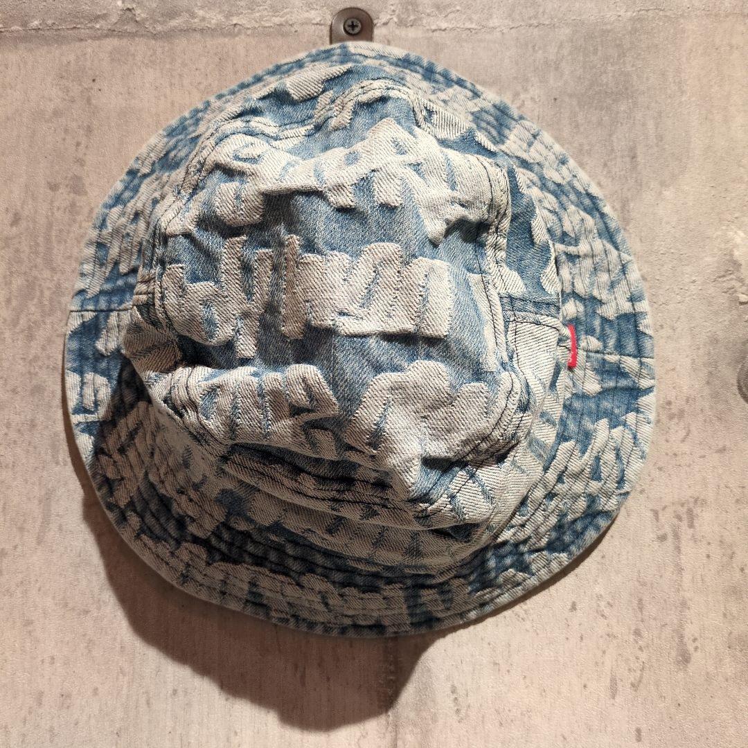 は*ど様 Supreme シュプリーム　デニム バケットハット S/M