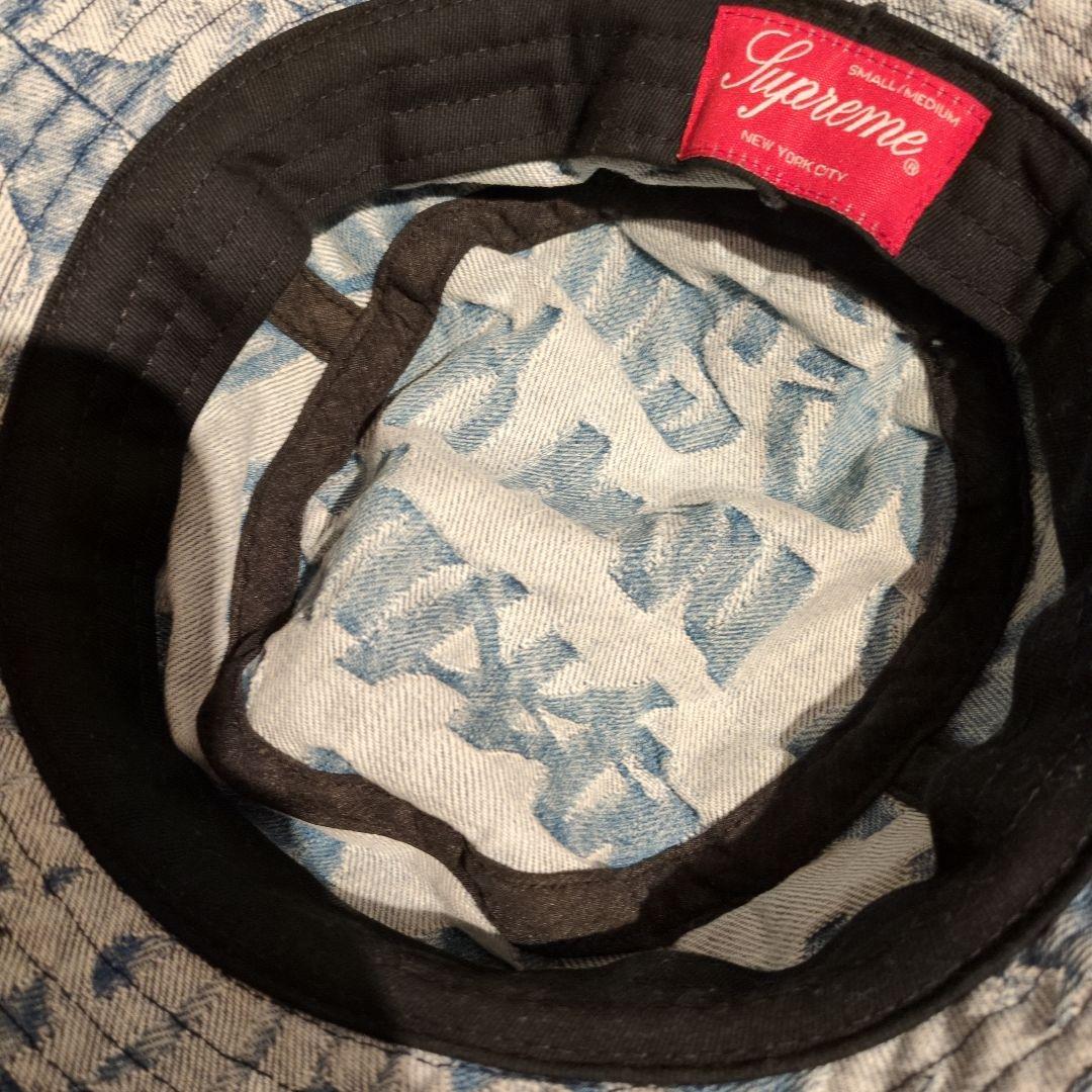 は*ど様 Supreme シュプリーム　デニム バケットハット S/M