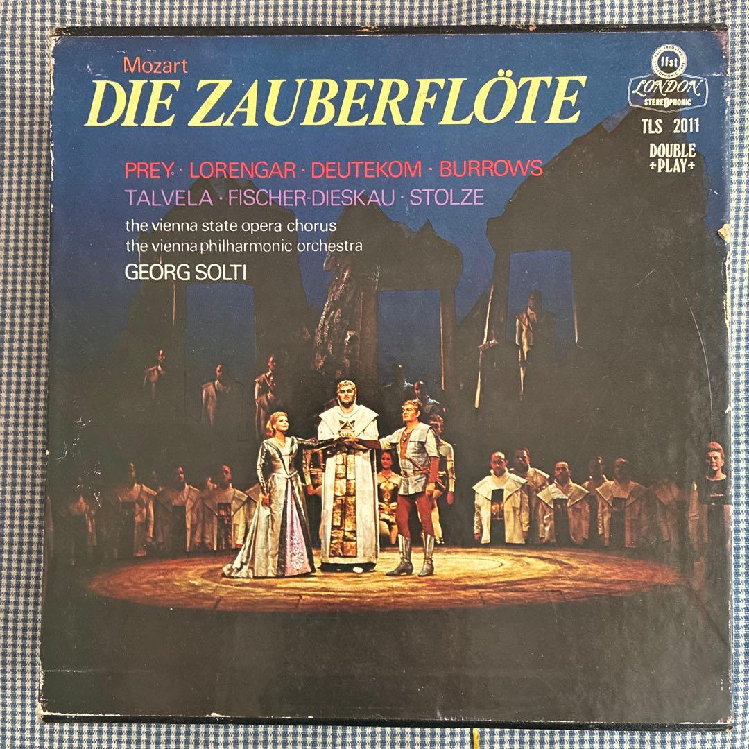 【4トラックテープ】モーツァルト作曲「魔笛」ソルティ指揮、VPO