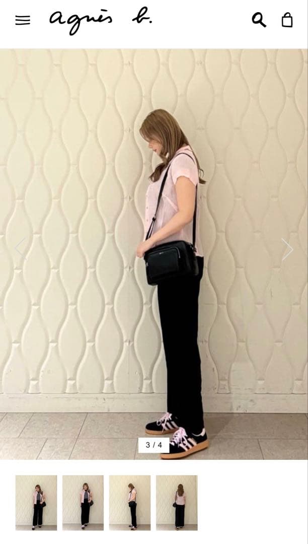 アニエスベー agnes b ショルダーバッグ