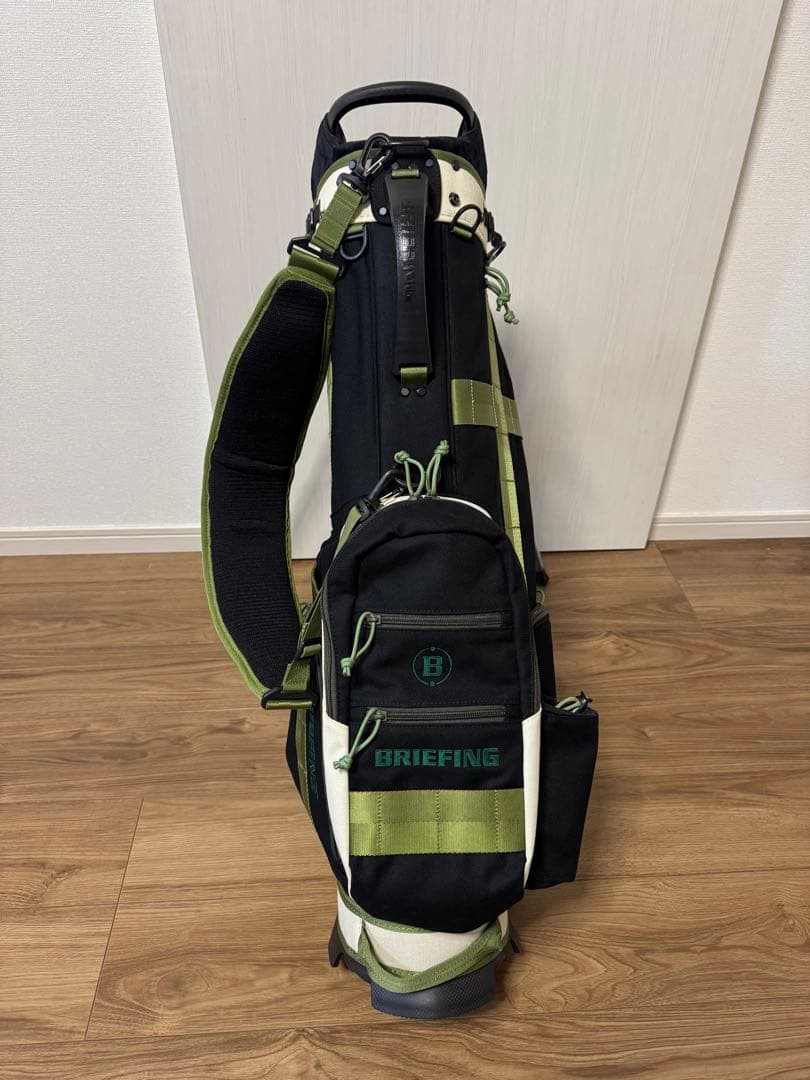 BRIEFING キャディバッグ CR-8 #02 WOODLANDSERIES