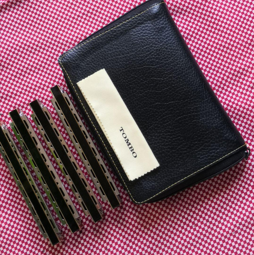 ☆特価【特製TOMBO BANDO DELUXENo1521複音ハーモニカ4台☆