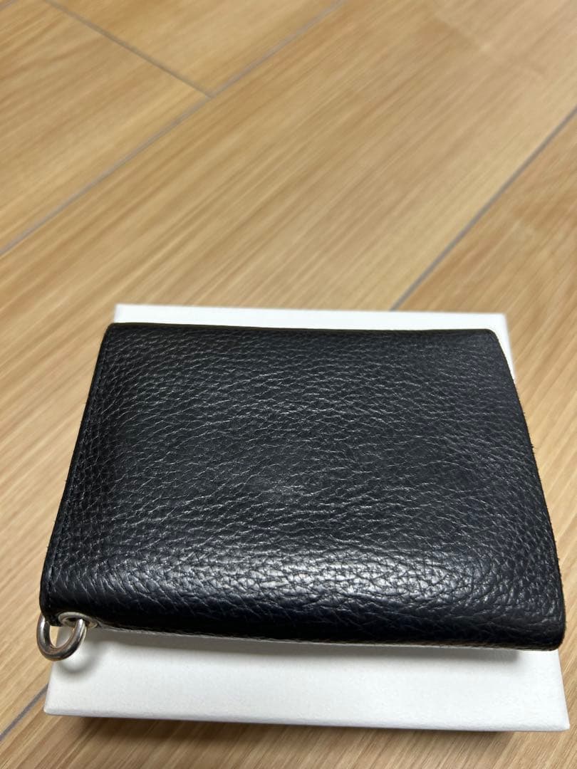 値下げ中　CALEE 三つ折り財布 黒 レザーウォレット