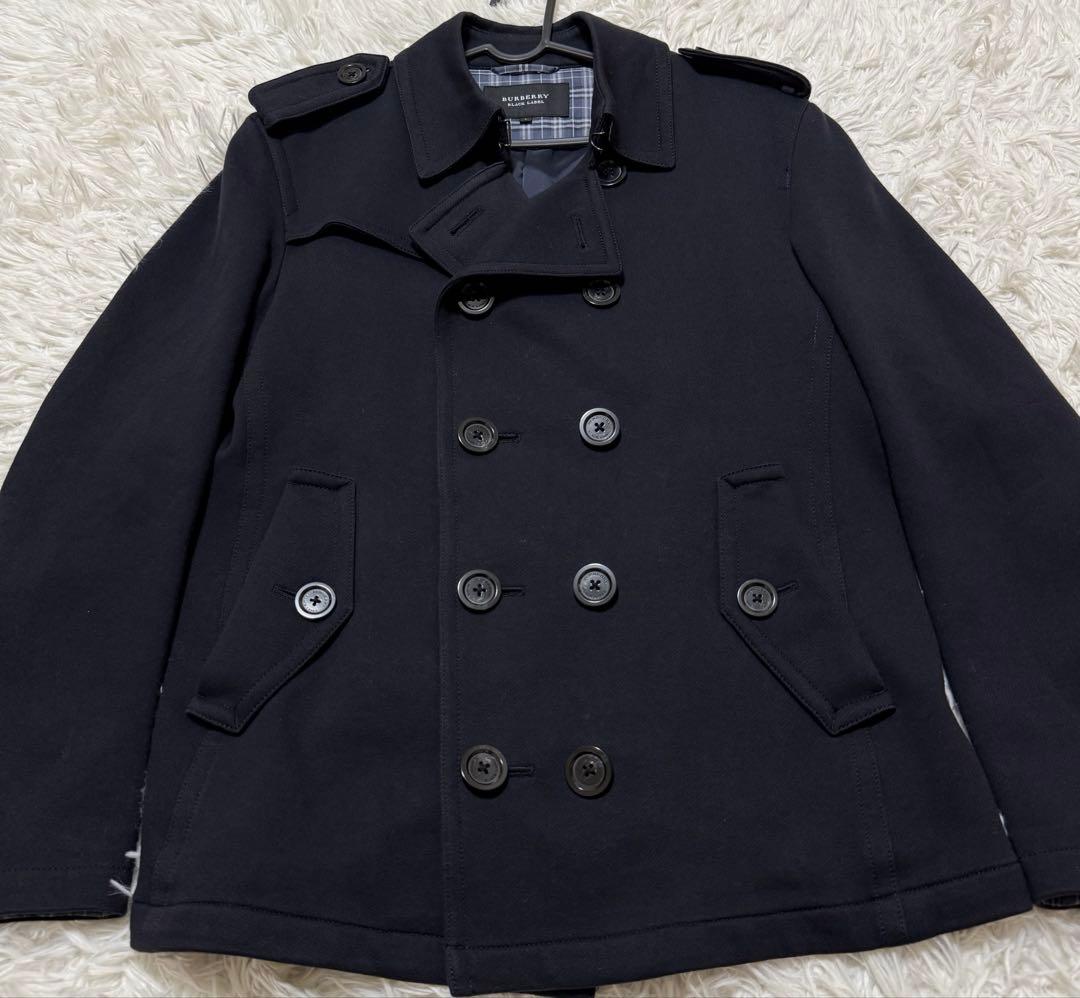 BURBERRY BLACKLABEL ピーコート　ノバチェック