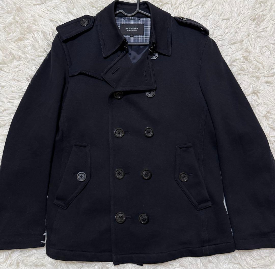 BURBERRY BLACKLABEL ピーコート　ノバチェック