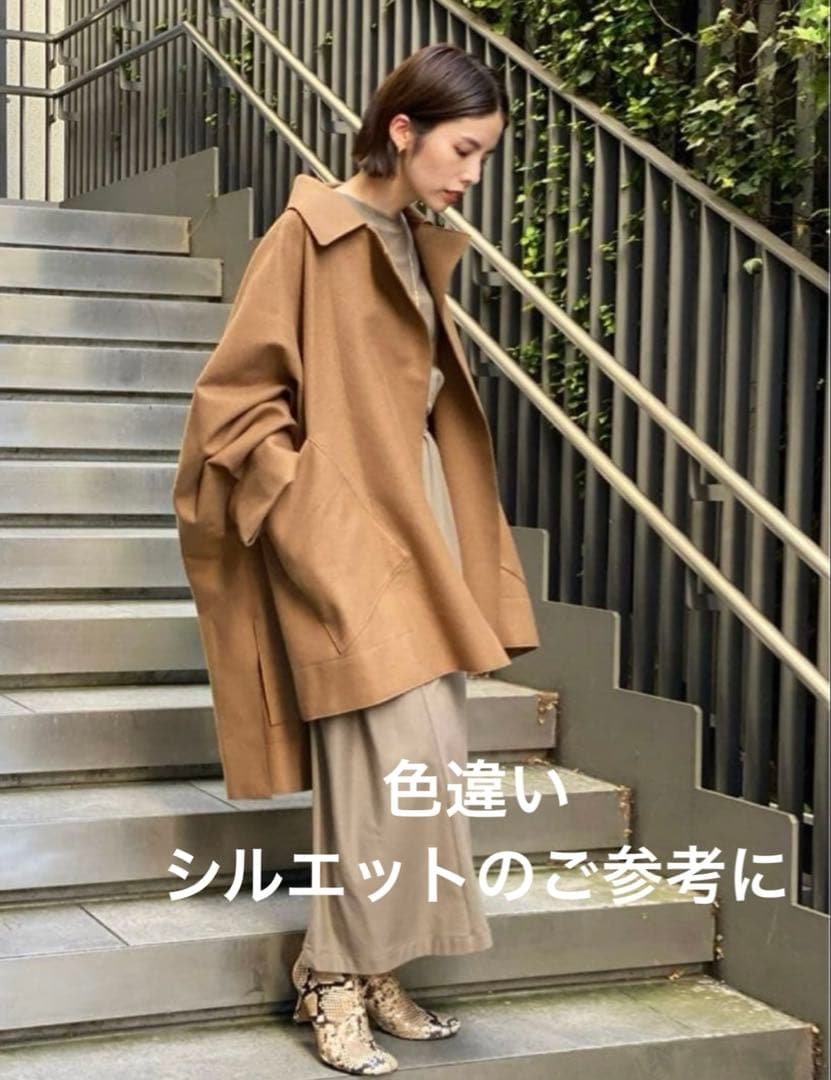 COGTHEBIGSMOKE コグザビッグスモーク スクエアコート カーキ