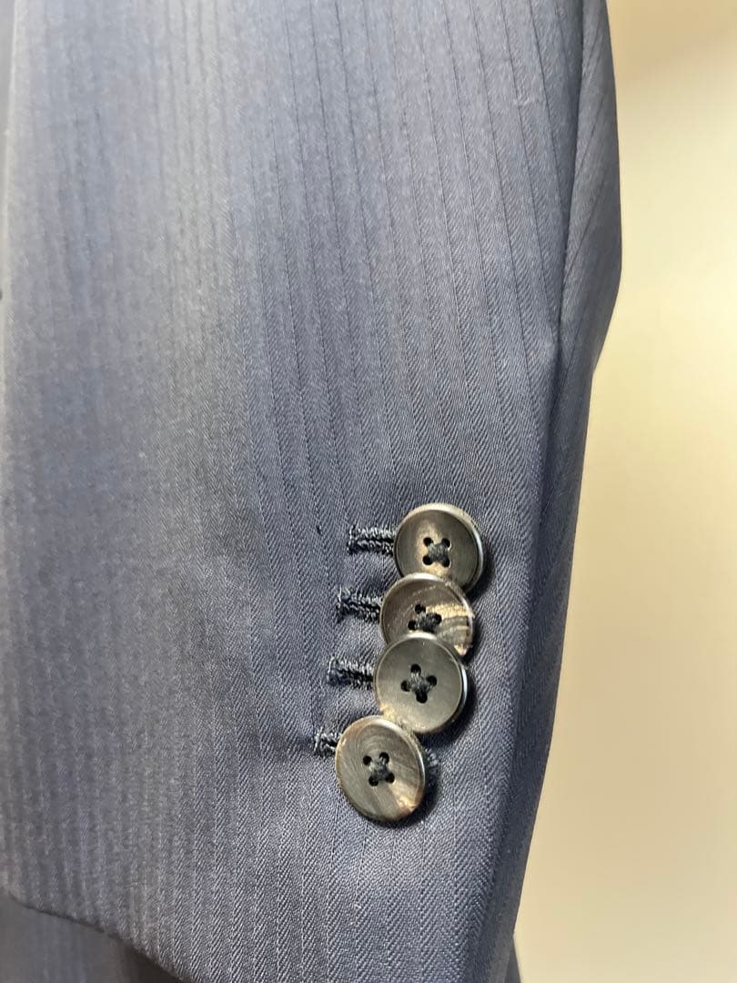 HILTON ヒルトン ネイビー スーツA4 CERRUTI