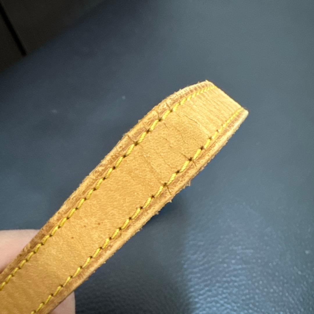 LOUIS VUITTON ヌメ革　ショルダーストラップ①